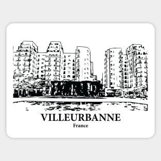 Villeurbanne - France Sticker